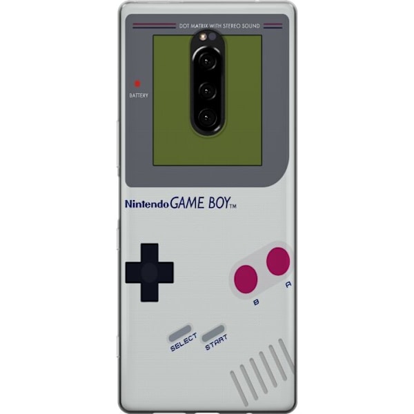 Sony Xperia 1 Genomskinligt Skal Game Boy