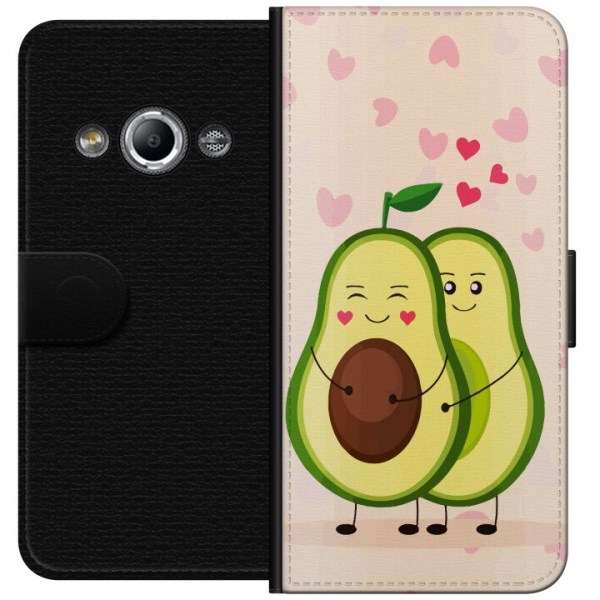 Samsung Galaxy Xcover 3 Lommeboketui Avokado Kjærlighet