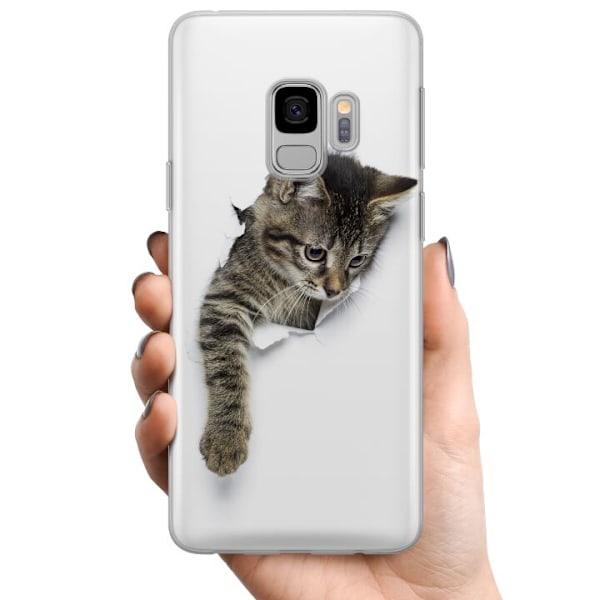 Samsung Galaxy S9 TPU Mobildeksel Katt