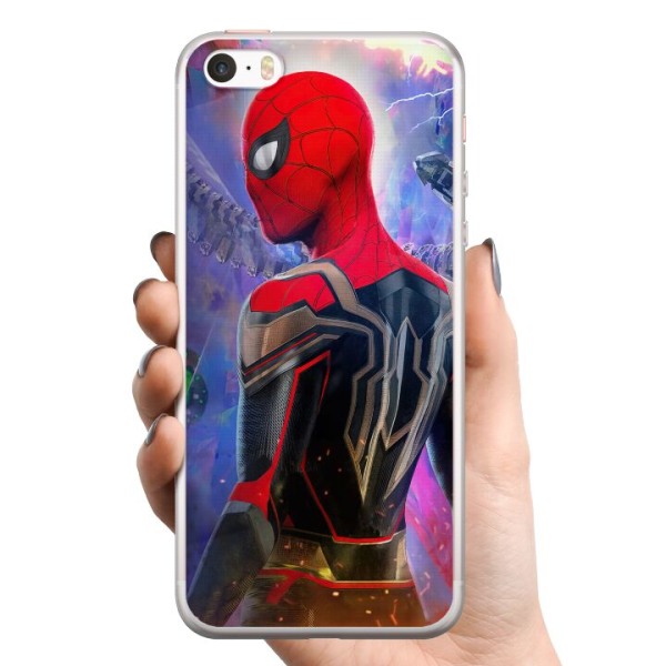 Apple iPhone 5s TPU Mobildeksel Spider Man: No Way Home