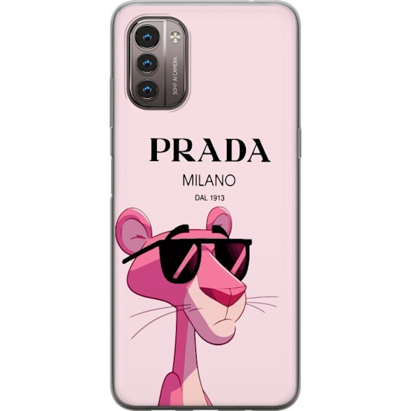 Nokia G21 Gjennomsiktig deksel Prada Rosa Panteren