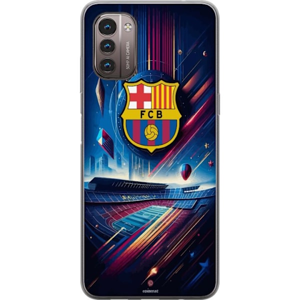 Nokia G21 Läpinäkyvä kuori FC Barcelona