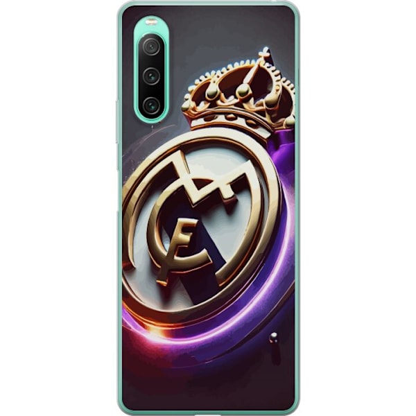 Sony Xperia 10 IV Gennemsigtig cover Real Madrid CF