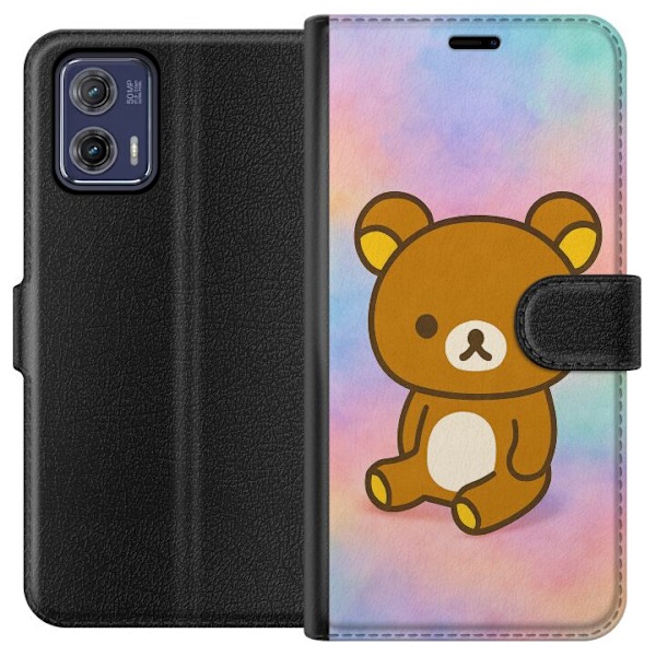 Motorola Moto G73 Lompakkokotelo Kawaii Sanrio Rilakkuma