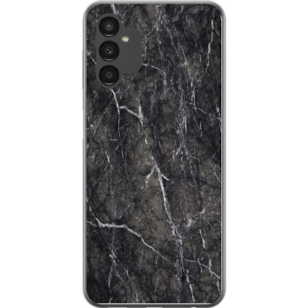 Samsung Galaxy A54 Läpinäkyvä kuori Musta Marmori