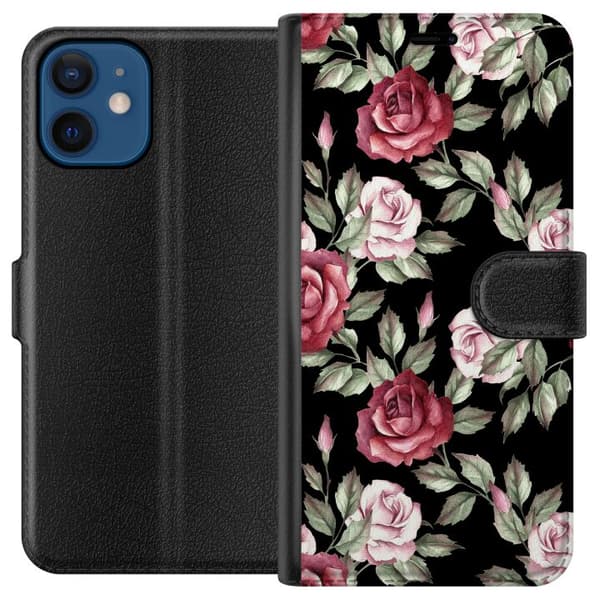 Yhteensopiva Lompakkokotelo Apple iPhone 12 Kukat