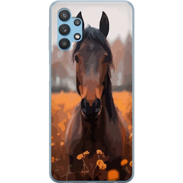 Samsung Galaxy A32 5G Genomskinligt Skal Höstens Häst