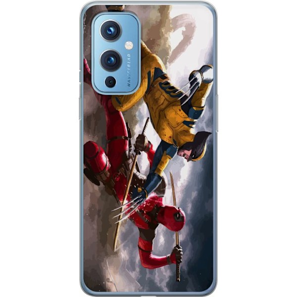 OnePlus 9 Läpinäkyvä kuori Wolverine Deadpool