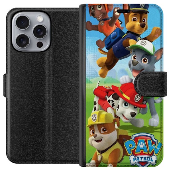 Apple iPhone 16 Pro Max Lommeboketui Paw Patrol