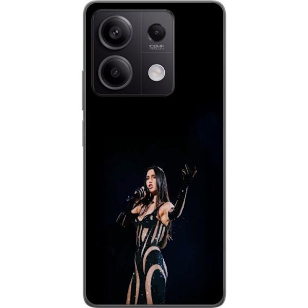 Xiaomi Redmi Note 13 Läpinäkyvä kuori Dua Lipa – Pop Star Aesthetic