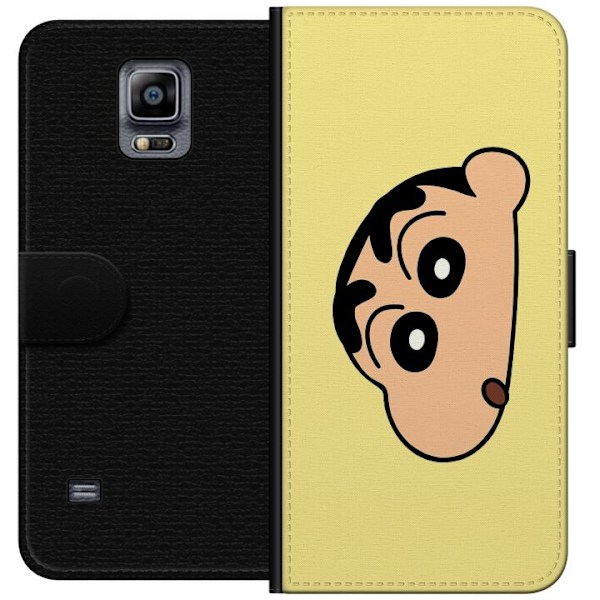 Samsung Galaxy Note 4 Tegnebogsetui Peeking Shinchan