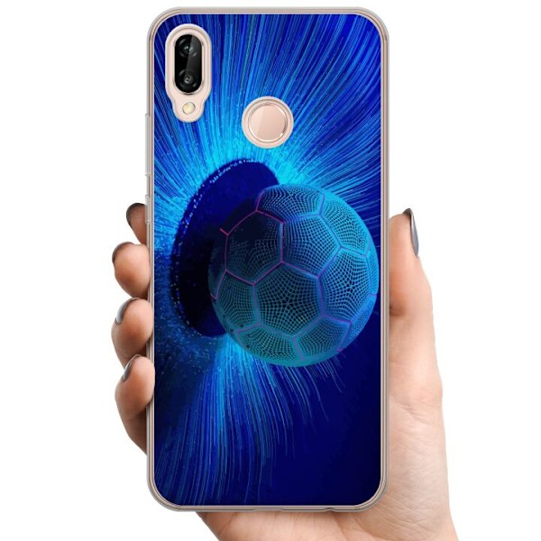 Huawei P20 lite TPU Mobilskal Fotboll