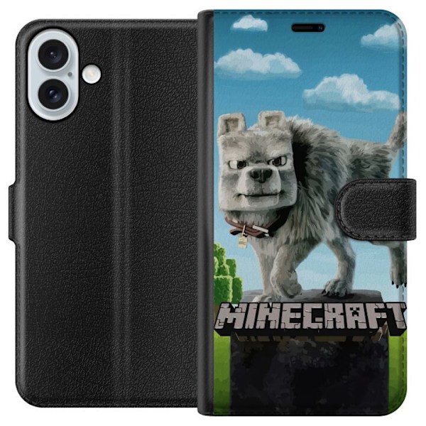 Apple iPhone 16 Plus Plånboksfodral A Minecraft Movie