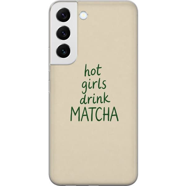 Kompatibelt Mobildeksel til Samsung Galaxy S22+ 5G Matcha-jenter beige