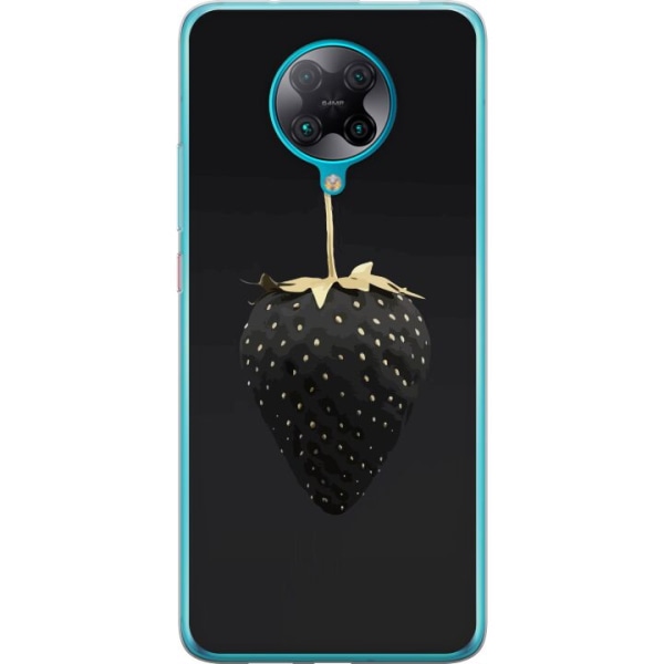 Xiaomi Poco F2 Pro Gennemsigtig cover Luksus Jordbær