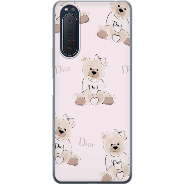 Sony Xperia 5 II Läpinäkyvä kuori Teddy Dior Vibes - ylelli