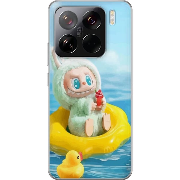 Xiaomi 15 Pro Läpinäkyvä kuori Labubu Stripe Attack - Raidat kohtaavat hirviöt