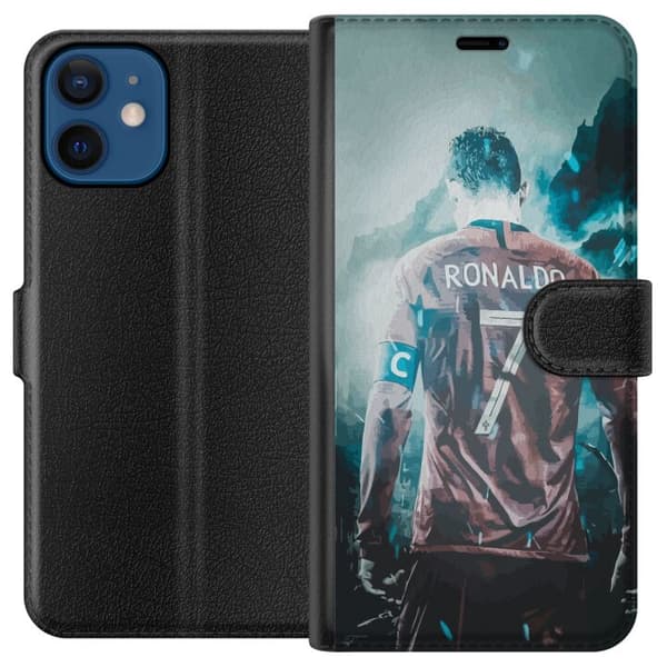 Kompatibelt Plånboksfodral till Apple iPhone 12 Ronaldo