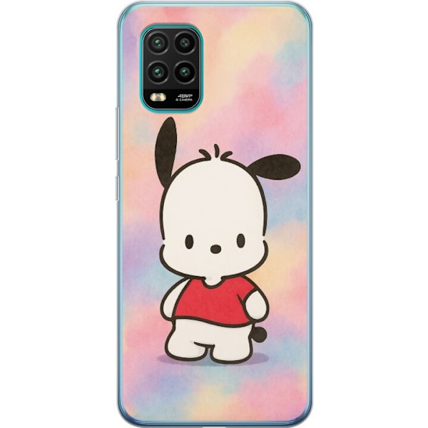 Xiaomi Mi 10 Lite 5G Gennemsigtig cover Kawaii Sanrio Pochacco