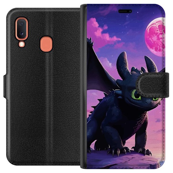 Samsung Galaxy A20e Plånboksfodral How to Train Your Dragon (
