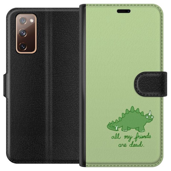 Samsung Galaxy S20 FE Plånboksfodral Dinosaurier