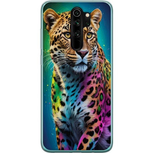 Xiaomi Redmi Note 8 Pro  Gennemsigtig cover Leopard