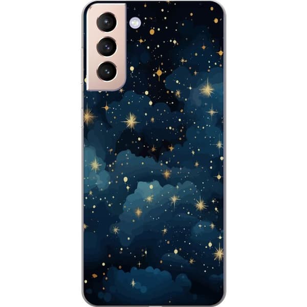 Kompatibelt Mobilskal till Samsung Galaxy S21 Stjärnor på himlen