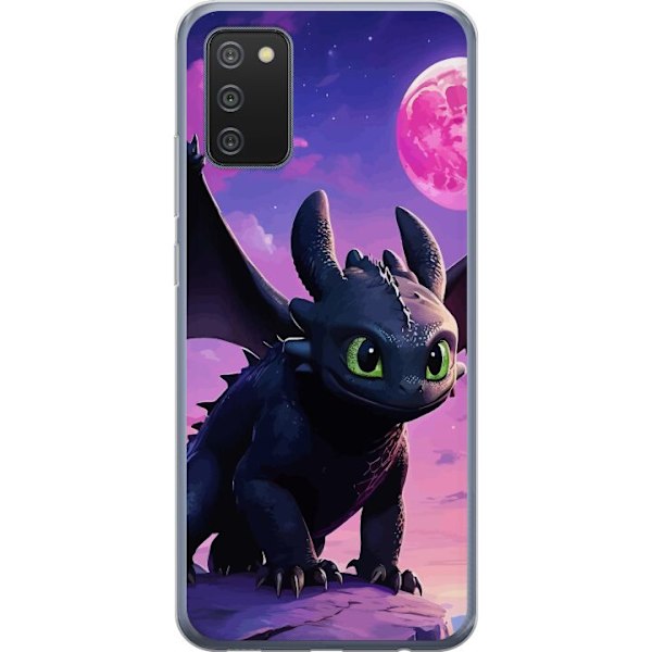 Samsung Galaxy A02s Genomskinligt Skal How to Train Your Drago