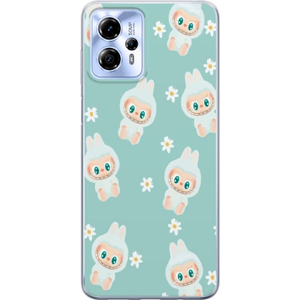 Motorola Moto G13 Läpinäkyvä kuori Labubu Candy Vibes