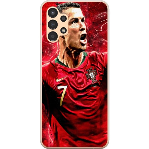 Samsung Galaxy A13 Läpinäkyvä kuori Cristiano Ronaldo