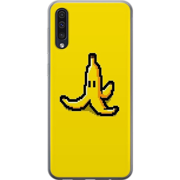 Samsung Galaxy A50 Genomskinligt Skal Spin out Mario