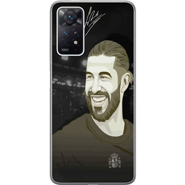 Xiaomi Redmi Note 11 Pro Gjennomsiktig deksel Sergio Ramos