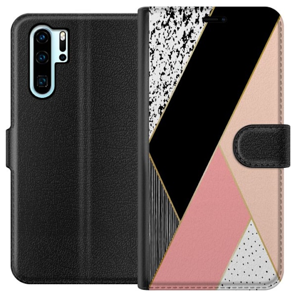 Huawei P30 Pro Tegnebogsetui Mønster