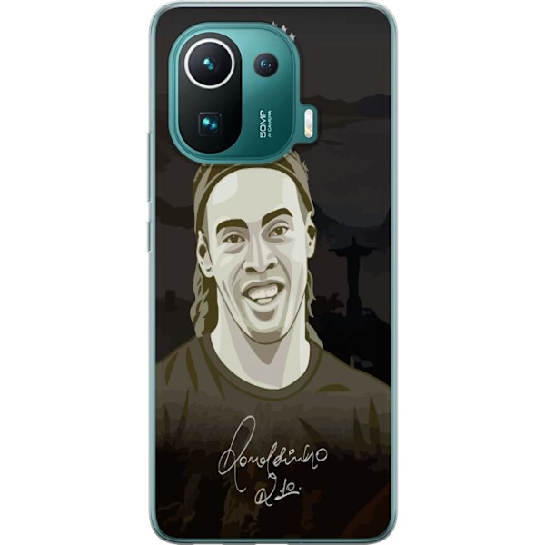 Xiaomi Mi 11 Pro Gennemsigtig cover Ronaldinho