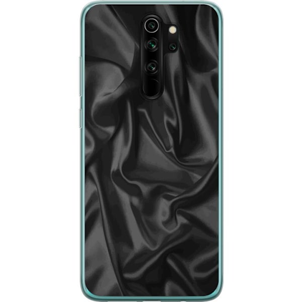 Xiaomi Redmi Note 8 Pro  Gennemsigtig cover Silke Sort