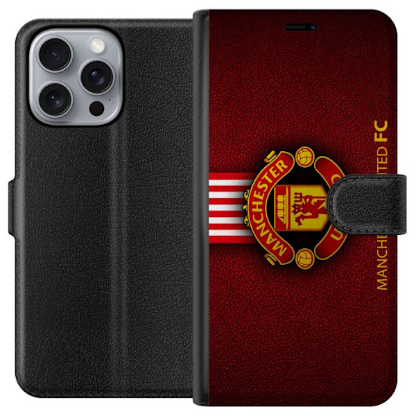 Apple iPhone 16 Pro Max Lompakkokotelo Manchester United FC