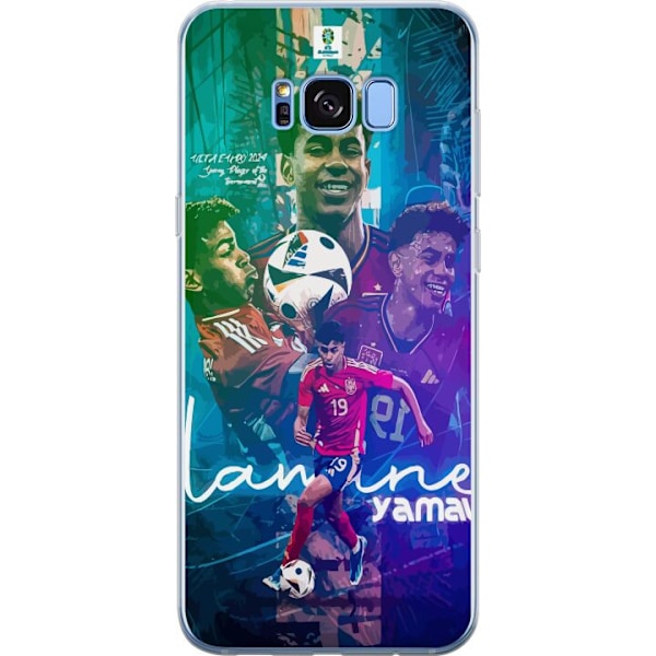 Samsung Galaxy S8 Läpinäkyvä kuori Lamine Yamal FCB