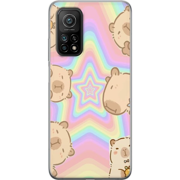 Xiaomi Mi 10T Pro 5G Läpinäkyvä kuori Kawaii Capybara Galax