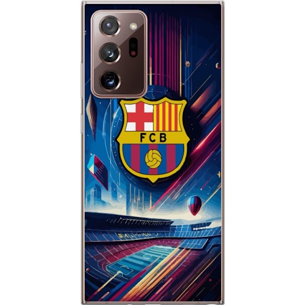 Samsung Galaxy Note20 Ultra Genomskinligt Skal FC Barcelona