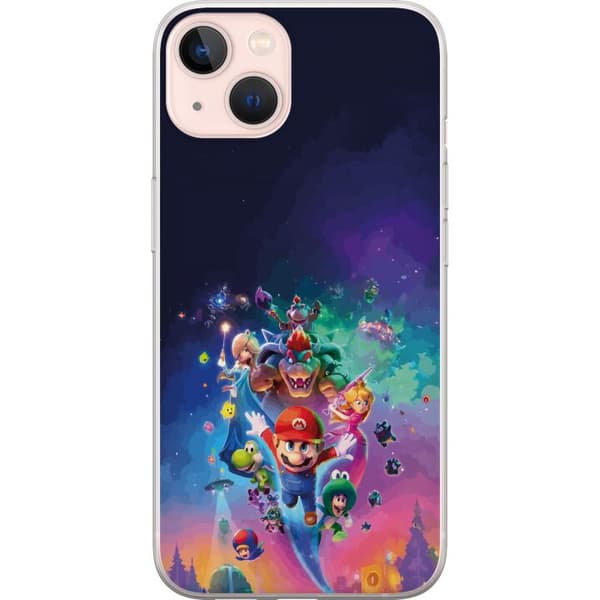 Kompatibelt Mobildeksel til Apple iPhone 13 GSuper Mario flerfarget