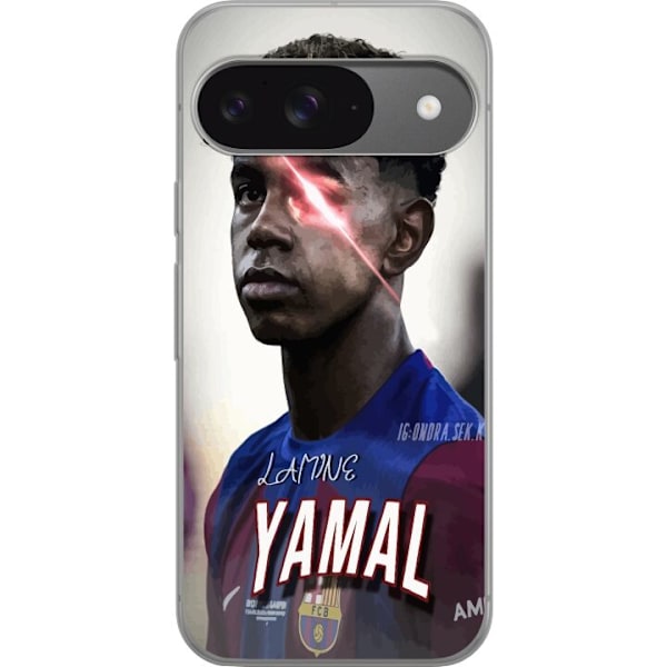 Google Pixel 9 Pro Läpinäkyvä kuori yamal lamine