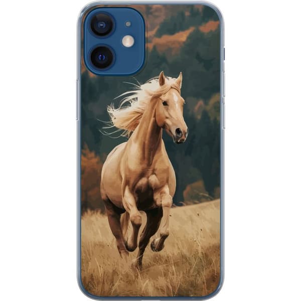 Kompatibel Mobilcover til Apple iPhone 12 mini Løbende Hest