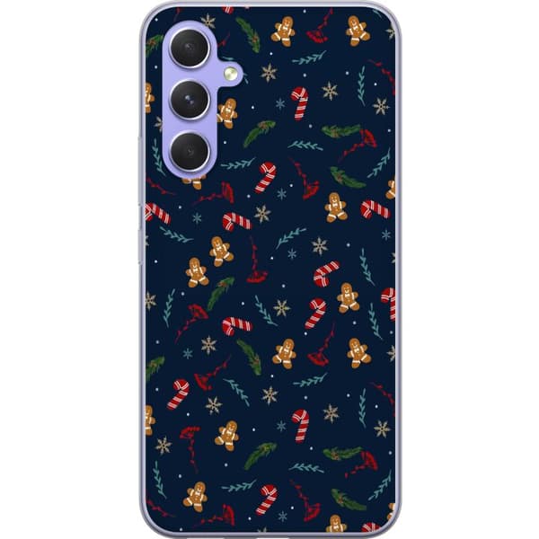 Yhteensopiva Puhelinkuori Samsung Galaxy A54 Hyvää joulua