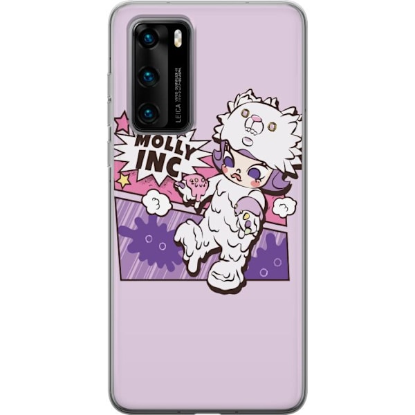 Huawei P40 Gjennomsiktig deksel POP MART Molly