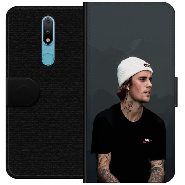 Nokia 2.4 Plånboksfodral Justin Bieber