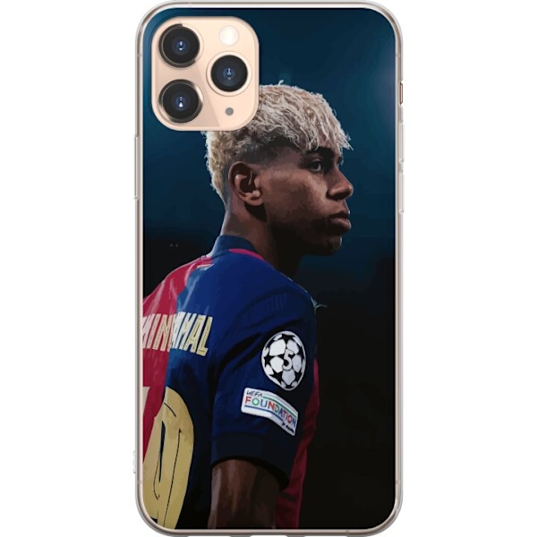 Apple iPhone 11 Pro Gennemsigtig cover Lamine Yamal - Barcelonas Wunderkind i fokus