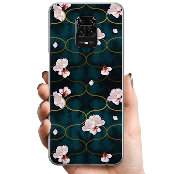 Xiaomi Redmi Note 9 Pro TPU Mobilskal Blommor