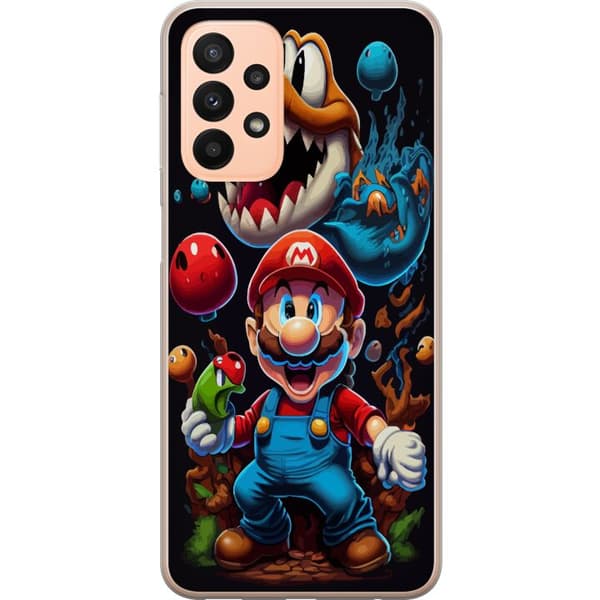 Kompatibelt Mobildeksel til Samsung Galaxy A23 Mario og venner
