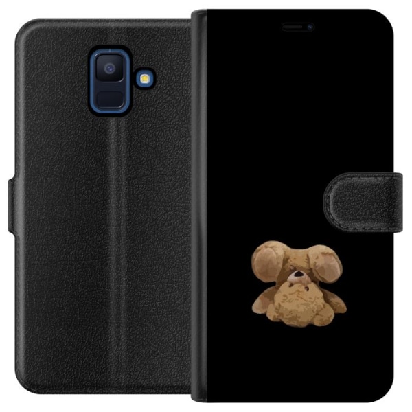 Samsung Galaxy A6 (2018) Plånboksfodral Upp och ner björn