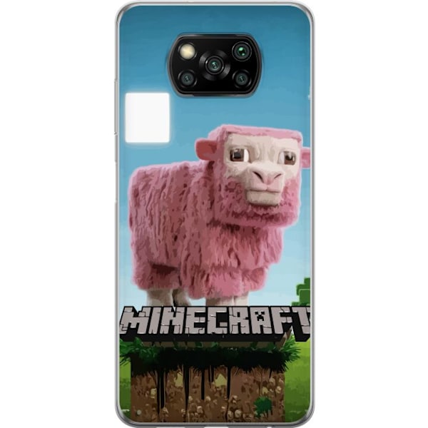 Xiaomi Poco X3 NFC Läpinäkyvä kuori A Minecraft Movie